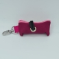 Preview: Kotbeutelspender in Himbeerpink